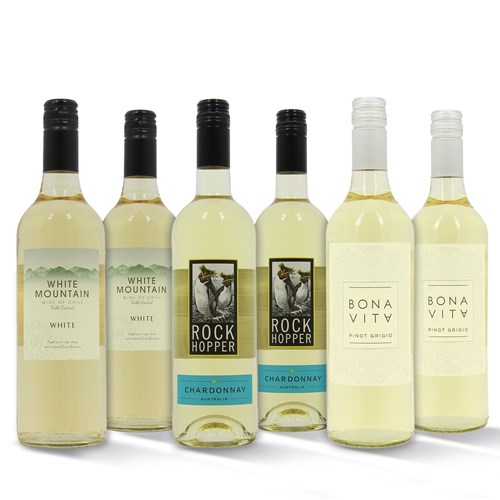 Surprise White Wine Case of 6 - Top-Rated